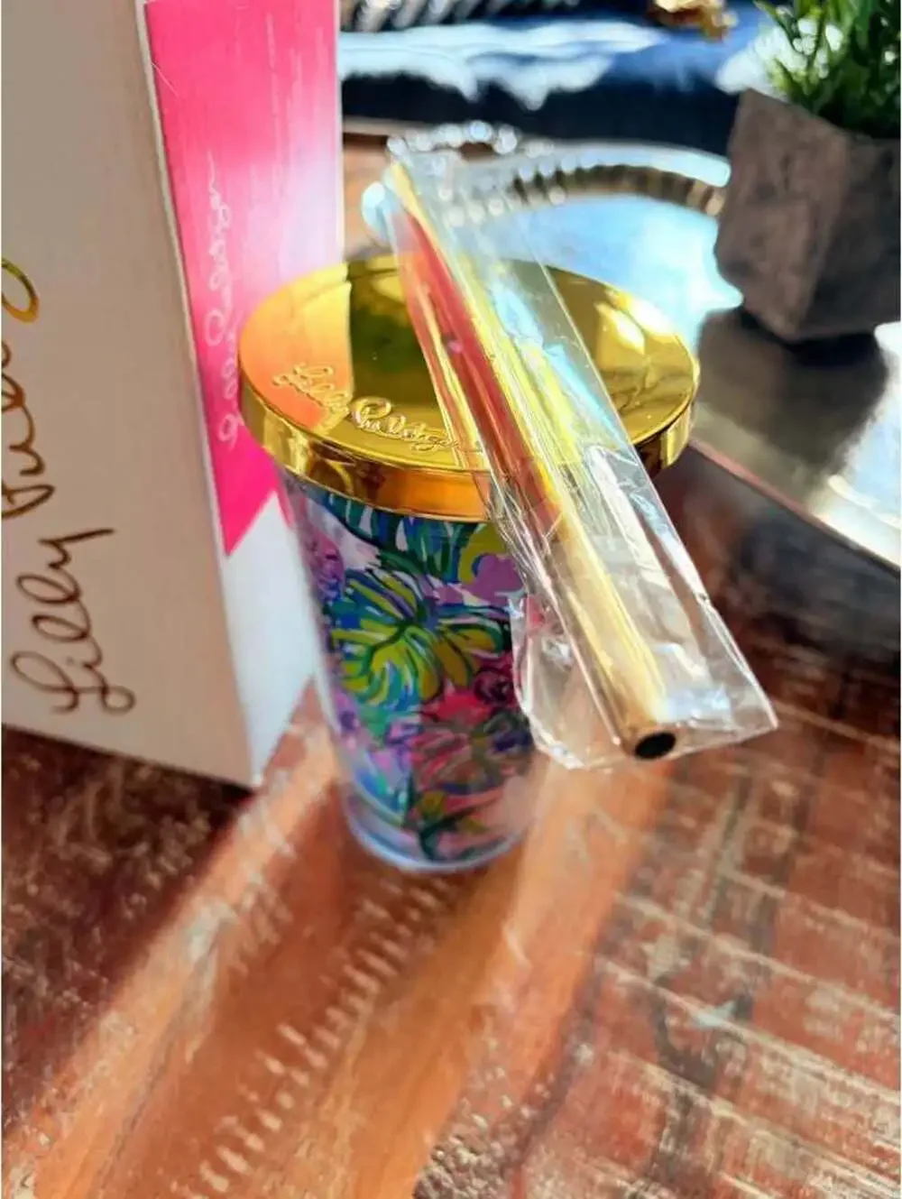 Lilly Pulitzer Mermaid in the Shade Tumbler